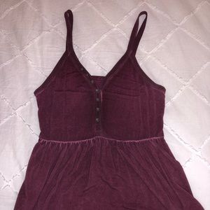Maroon Tank Top